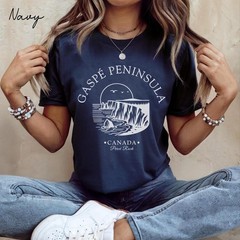 Gaspé Peninsula Shirt Travel Gift for Canada Trip Lovers Souvenir Tee