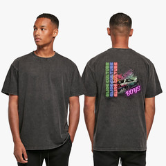 Slide Culture Boys T-Shirt – Neon Car Oversized Tee | Streetwear for Drift