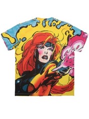 Bait x Marvel Comics Jim Lee X-Men Jean Grey All-Over Print T-Shirt Size Medium