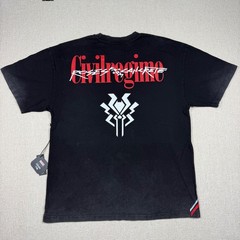 Civil Regime x Marvel Spiderman’s Wrath Oversized Tee Vintage Black Large L New