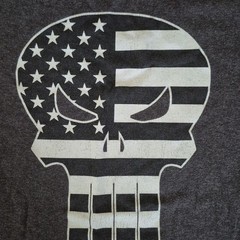 MARVEL The Punisher Graphic T Shirt Sz Medium