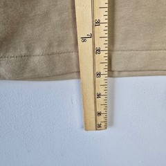 Polo Ralph Lauren Mens Tan V Neck T Shirt Big Tall 2XB Cotton Logo