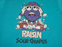 Vintage California Raisins Shirt Mens XL Sour Grapes Classic 80s 90s Americana