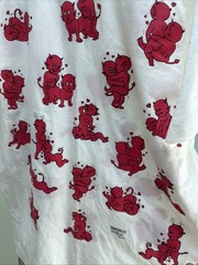Vintage 1990s Devil Sex Funny Graphic Fashion Victim T Shirt Rare XL Extra Large