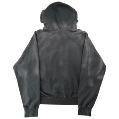 Size L Satoshi Nakamoto Multi Pocket Hoodie Black
