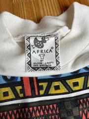 Rare Vintage 1994 Clive Craft Africa T-Shirt Small | Namibia Elephant Design