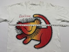 Vintage 90s The Lion King Disney Movie Simba T-shirt Size XL/2XL Single Stitch