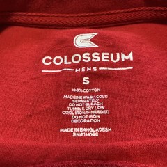 Ohio State Buckeyes T-Shirt Men’s S Relaxed Fit Red Short Sleeve Crew Colosseum