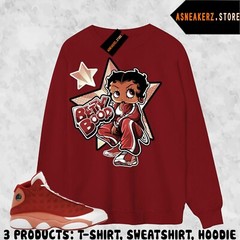 Shirt To Match Jordan 13 Dune Red Sneaker Matching Tee Sneakerhead Betty
