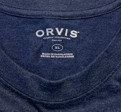 ORVIS Men’s Classic Fit Mountans Fly Fishing Graphic T-Shirt Size XL NWT