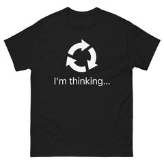 IM THINKING T-shirt multiple sizes and colors