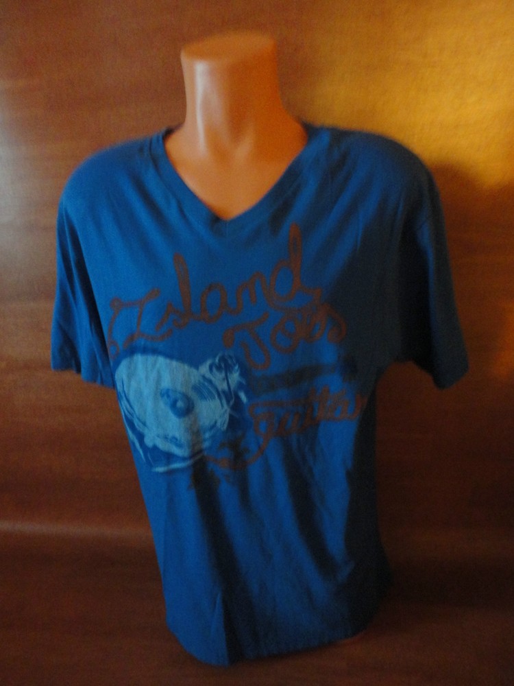 Cremieux T- Shirt Tee Shirt Guitar Lounge 100% Cotton Soft Men’s Size Large