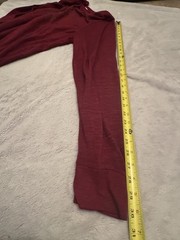 Woodstock Red Graphic Men’s Long Sleeve Shirt Heavy And Soft Material Size XL