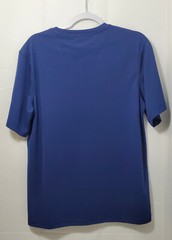 Reel Legends Shirt Mens S Short Sleeve Blue Polyester Fishing Outdoor Beach