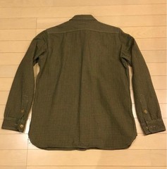 JOHN GLUCKOW WAREHOUSE The Madison Shirt JG17 Size 36 One Wash Dobby Check Men