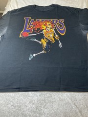 Kobe Bryant Men’s T Shirt #8 Jersey LA Lakers Black Mamba Skeleton Skull