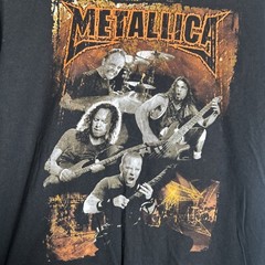 Vintage Metallica Print Rare Single Stitch T-shirt The Roxx – Size Men’s Large