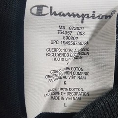 Champion Heritage Football Jersey Mens L Black #19 Long Sleeve Throwback Shirt