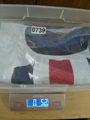 Costa Rica Soccer Shirt Mens Medium Blue White Red Federacion Futbol Jersey Tee
