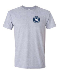 NY Yankees Left Chest Graphic Logo, TEES, New York Baseball Unisex. All Sizes!!