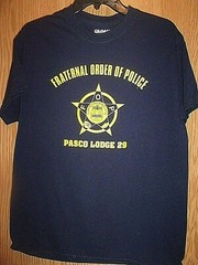 Fraternal Order of Police Pasco lodge 29 M t shirt
