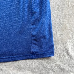 Nike Dri-Fit Running Standard Fit Men Size XL Solid Blue Crew-Neck T-Shirt