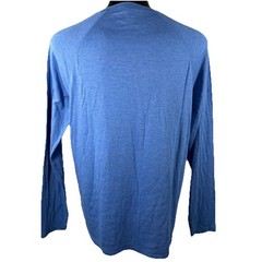 Faherty Henley Shirt Men’s XL Blue Long Sleeve Soft Cloud Pima Cotton Modal