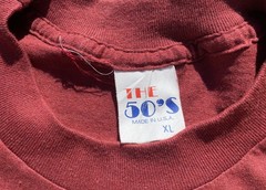 The 50’S Maloney’s Single Stitch Restaurant Promo Tshirt Made in USA XL Dress L