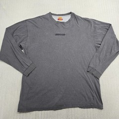 Vintage Mecca Shirt Mens 2XL Gray Long Sleeve Crewneck Streetwear Hip Hop Y2K