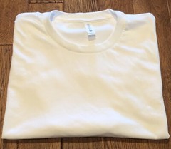 Next Level Apparel Men’s XL White Crew Neck Short Sleeve T Shirt NWOT