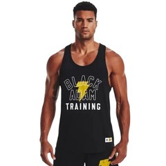 Under Armour Project Rock Black Adam Tank Training Men’s Size 2XL XXL
