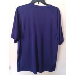 Russell Athletic Dri-Power Shirt Men Small Purple Performance Gym Running Sporty