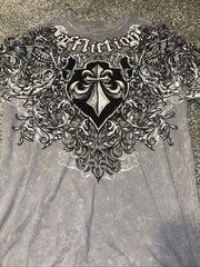 Buckle Afflection Lot (3) Shirts L/S S/S MED Biker Grunge Rock