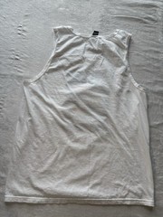 Friends of Deep Eddy Graphic Tank Top 100% Cotton Austin TX Historic Swimming