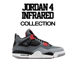 Shirt To Match Jordan 4 Infrared Volt – Sneaker Thread Logo Tees