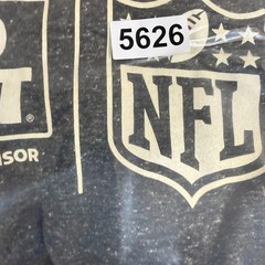 Bud Light NFL Official Beer Sponsor T-Shirt Mens XL Gray Heather Delta Ringspun