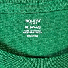 Holiday Time T-Shirt XL Multicolor Crewneck Festive Christmas Graphic Keg Party