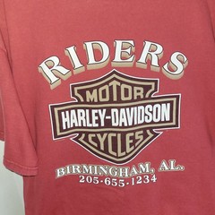 Harley Davidson Motorcycles Men’s XL T-Shirt Riders Birmingham, AL