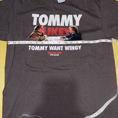 Tommy Boy The Movie Shirt Tommy Likey Tommy Want Wingy SNL Size M Farley