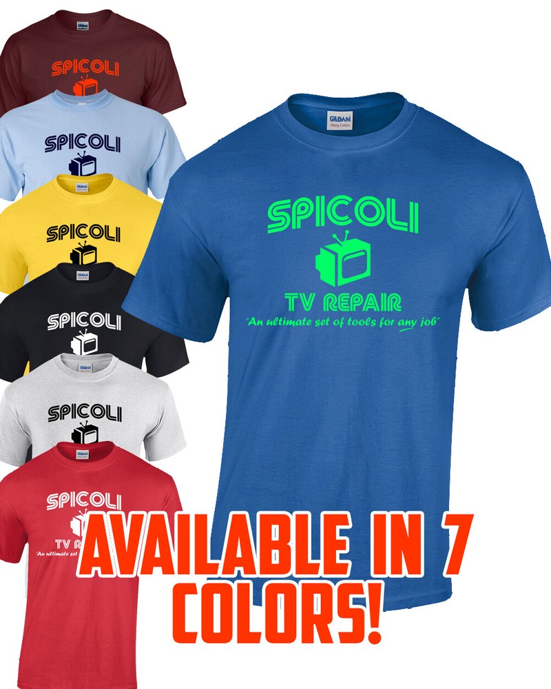 SPICOLI TV REPAIR T-Shirt Multi Colors S-XL Fast Times At Ridgemont High FREE SH
