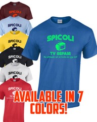 SPICOLI TV REPAIR T-Shirt Multi Colors S-XL Fast Times At Ridgemont High FREE SH