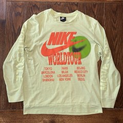 Nike Sportswear World Tour T Shirt Glow In The Dark DA0629-383 Men’s Large