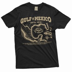 Gulf of Mexico T-shirt origin of Gulf of Mexico history men’s tee shirt