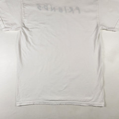 VTG NBC Experience Store Friends T-Shirt Embroidered Spellout Adult Medium White