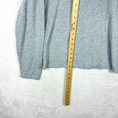 NN07 No Nationality Shirt Mens 2XL Gray Waffle Knit Thermal Preppy Outdoor
