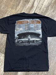 2023 Bruce Springsteen & E Street Band Tour Tee MEDIUM Rock Band T-Shirt GUC