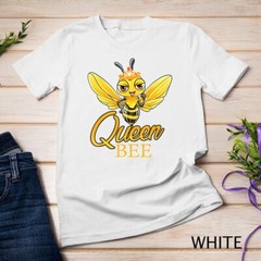Queen Bee Crown Honey Bee Hive Gift T-Shirt Unisex T-shirt