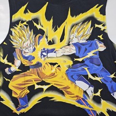 Dragon Ball Z Toei Animation Goku Vs Vegeta Muscle Tank Top Men’s M Black NEW