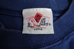 Hong Kong Logo T Shirt Vintage 1990s Lai See Shirts Size Large