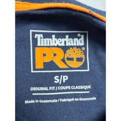 Timberland PRO Mens Navy Blue Authentic Workwear Graphic T-Shirt Small NEW